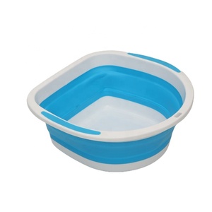 10L Collapsible Camp Wash Basin Water Storage Collapsible basin for Travel Washing Camping Fish foldable water basin