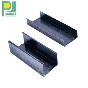 Vách Thạch Cao Kênh C Mạ Kẽm Ánh Sáng Thép Keel Hồ Sơ Kim Loại Stud Và Theo Dõi - Product Image 1