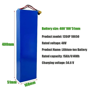 Литий-ионный аккумулятор 48В 11Ач 13Ач 18Ач для электросамокатов Kugoo Kukirin M4 M4 PRO, запасные части - Product Image 4