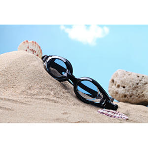 Gafas de natación para adultos, antivaho, lentes de policarbonato, marco de silicona, para uso en piscina y playa - Product Image 2