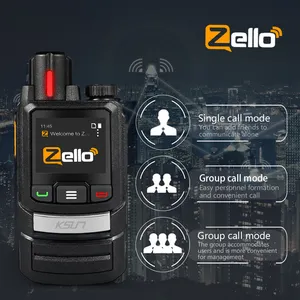 KSUN ZL60 Zello Network POC 2-Way радио GPS Ptt домофон 1000 км Long Range Android WiFi LTE GSM 4G рация с Sim-картой