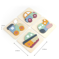 Nouveau design Puzzle éducatif en bois Jouets personnalisés Puzzle pour enfants Jouets d'apprentissage