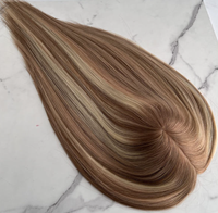 Perruque en cheveux chinois vierges à 100%, système adhésif de topper en PU pour cuir chevelu, densité élevée, nœuds invisibles, couleurs et textures personnalisables pour les cheveux