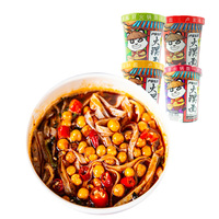 139G Hotpot Mie Makanan Malas Pot Makanan Instan Pedas Bihun Sichuan Mala Mie