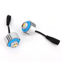 Lampe antibrouillard LED L12 bicolore L1B DC9-18V, haute performance, 17W, système d'éclairage automobile, lampe antibrouillard LED LW5B