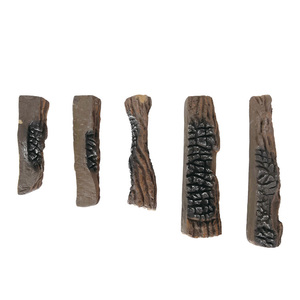 Modern <strong>Decorative</strong> Ceramic Fiber Fire <strong>Logs</strong> for Bioethanol Fireplaces SUNTHERM SUN-LMZ077 - Product Image 1