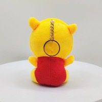 Peluches transfrontalières de 4 et 8 pouces, modèles ours en peluche de dessin animé, cochon, âne animal mignon, en matériau PP, jouets en peluche, porte-clés, pour machine à griffes