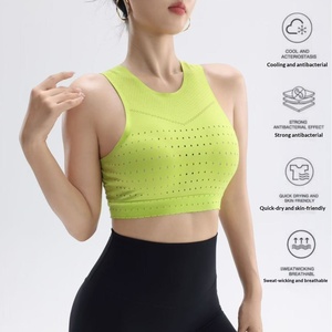 <span class=keywords><strong>Chaleco</strong></span> Deportivo Sin Costuras Personalizado para <span class=keywords><strong>Mujer</strong></span>, <span class=keywords><strong>Chaleco</strong></span> de Media Cintura 2.0, Transpirable, de Secado Rápido, para Maratón - Product Image 1