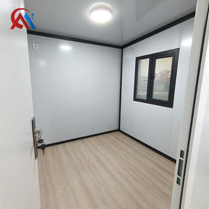 Высококачественный 20-футовый роскошный стальной контейнерный дом, модульная сборная вилла-кабина, разборный складной мини-дом для офисного использования - Product Image 5