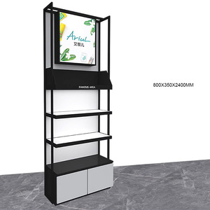 Sang trọng Nước hoa hiển thị Showcase <span class=keywords><strong>LED</strong></span> Mỹ phẩm hiển thị kệ tủ tùy chỉnh bán lẻ hiển thị đứng cho trang điểm sản phẩm chăm sóc da - Product Image 5