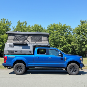 Camion-camping-car en aluminium léger personnalisé en usine <span class=keywords><strong>caravane</strong></span> RV superposé pliable moderne d'excellentes caractéristiques de remorque de voyage pour le ramassage - Product Image 1