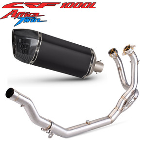 Système d'échappement CRF1000L pour Honda CRF1000-L Africa Twin / Adventure Sports 2016-2019, échappements de moto, collecteurs, <span class=keywords><strong>tube</strong></span>, silencieux - Product Image 1