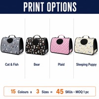 Sac de transport pliable à fermeture éclair pour animaux de compagnie, sac à dos de voyage portable en nylon pour chat et chien, sac à bandoulière, capacité de 5 kg pour l'extérieur