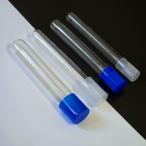 หลอดทดลองแก้วใส 50 มล. พร้อมปลอกพลาสติก PP สำหรับการเพาะปลูกพืชแบบไฮโดรโปนิกส์และการทดลอง - Product Image 3