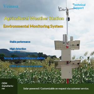 Station météorologique agricole moderne <span class=keywords><strong>Kaoliang</strong></span>, système de surveillance environnementale AAWS006V, marque Veinasa, vente directe d'usine - Product Image 2