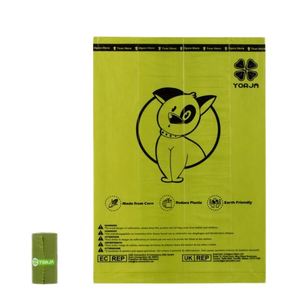 Sacs à déjections canines biodégradables personnalisés en gros, vente chaude, sacs à déchets pour animaux de compagnie - Product Image 5