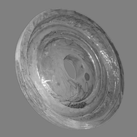Moulage de moyeu de turbine en acier allié ZG410-620 pour turbine hydroélectrique pour l'ingénierie minière
