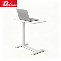 Bureau d'ordinateur portable réglable en hauteur en forme de C de l'usine de Foshan pour utilisation sur le côté du canapé ou au bureau à domicile
