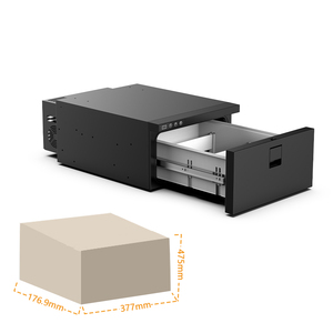 Refrigerador Compresor para RV, <span class=keywords><strong>Nevera</strong></span> Portátil de 30L con Cajón, DC para Viajes en RV, <span class=keywords><strong>Caravana</strong></span>, Uso en Viajes Todoterreno - Product Image 2