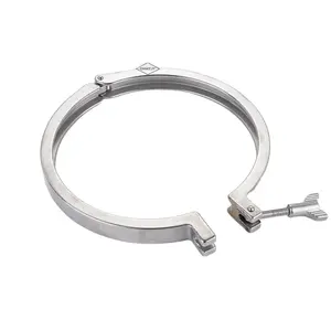 Edelstahl Sanitär Blind platte Tri-Clamp Ferrule Flansch Lebensmittel qualität End kappe Tri-Clamp