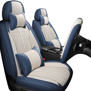 Logo personnalisé <span class=keywords><strong>de</strong></span> luxe Toyota Corolla Nappa taille universelle 5 places avant et arrière en cuir Napa housse <span class=keywords><strong>de</strong></span> siège <span class=keywords><strong>de</strong></span> voiture ensemble complet - Product Image 1