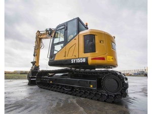 Excavatrice SY155U de 15 tonnes - Conforme aux normes Tier 4F / EU Stage V avec moteur Isuzu et système hydraulique à détection de charge - Product Image 3