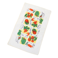YOUCAN Sublimatieprint Absorberende Snel Droogende Rechthoekige Fruit/Groente/Chef Home Doeken