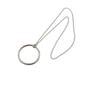 Personalizzare l'alta qualità galvanica l'infinito magico Trick Set Unisex in metallo catena ad anello giocattolo per collana semplice logica mago del nodo - Product Image 4