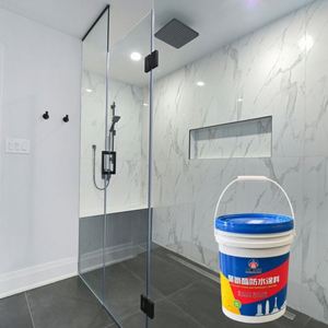 Revêtement imperméable en polyuréthane aliphatique à base d'eau, peinture PU écologique pour murs et toits de salle de bain au design moderne - Product Image 6