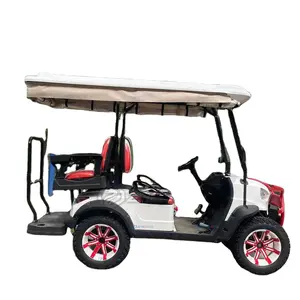 Golf cart elettrico cinese golf/alto Standard a basso prezzo/doppia fila piccolo Golf Cart auto elettriche turistiche