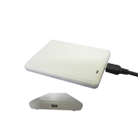 Pembaca kartu pintar tanpa sentuh NFC antarmuka USB 13.56mhz Desktop pasif harga murah