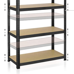 رفوف صناعية مجلفنة متوسطة الخدمة من 5 طبقات رف برشام بدون بوليز/أرفف Estantes - Product Image 5