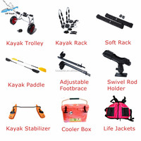 LSF Kayak Accessoires Canopy de chaise Convient aux types de kayak assis sur le dessus Kayak de pêche Peut protéger de la chaleur et de la pluie