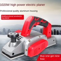 220V rabot électrique Portable de qualité industrielle bricolage polisseuse à bois alimenté par batterie rabot à bois transfrontalier