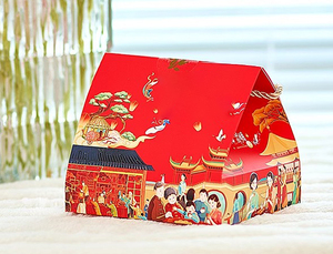 Boîtes de boulangerie personnalisées Xinrunjin Imprimés artistiques pour emballage de pâtisserie gastronomique, cadeaux de fête traditionnels et identité de marque - Product Image 6