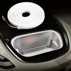 Luz delantera del maletero del coche para Tes La Model 3 Y Interior Front Trunk LED Luz ambiental Iluminación interior