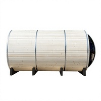 Sauna Silinder Portabel Desain Bola, Buatan Pabrik Langsung, Pesanan Khusus, Tidak Standar, Bentuk Bulat, Untuk Dalam/Luar Ruangan