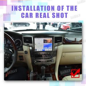 Autoradio multimédia avec écran tactile vertical Android 12, lecteur vidéo, navigation pour Lexus LX570 2007 2008 2009-2015, 10,4 pouces - Product Image 4