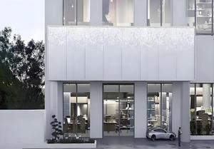 Panneau de façade extérieur en métal perforé décoratif en alliage d'aluminium moderne personnalisé, panneau découpé au laser - Product Image 5
