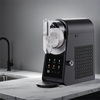 Máquina profesional para hacer bebidas congeladas, 5 programas actuales con máquina de lodo autolimpiante para el hogar, llenado rápido, fácil de limpiar