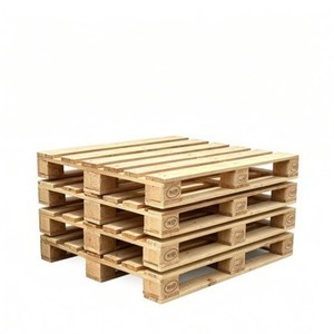 พาเลทไม้เว่ยรุ่ย ขนาด 1200x1000 มม. มาตรฐาน EPAL ผ่านการรมควัน สำหรับการขนส่งทางโลจิสติกส์ แบบสองทางเข้า - Product Image 4
