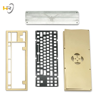 Service d'usinage CNC sur mesure pour clavier en aluminium 6061/6063 anodisé, acier inoxydable, certifié ISO9001, couleur personnalisée