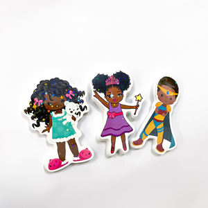 Pegatinas de Vinilo Transparente Impermeable con Purpurina, Pegatinas de Vinilo de Anime Cortadas a Troquel, Pegatinas de Vinilo Personalizadas al por Mayor - Product Image 6