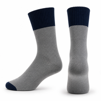 Chaussettes en coton pour hommes, rayées, multicolores, décontractées, pour le sport ou le bureau, douces, respirantes, avec bord côtelé