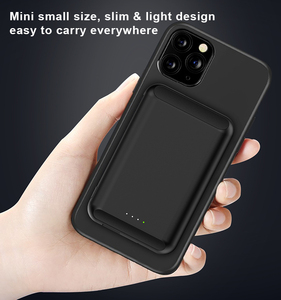 <span class=keywords><strong>Mini</strong></span> Qi 5000mah cargador de corriente externa de 5W OEM magnético inalámbrico de potencia banco para el <span class=keywords><strong>iPhone</strong></span> de Apple <span class=keywords><strong>12</strong></span> - Product Image 4
