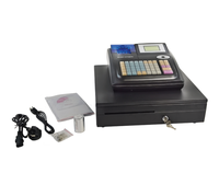 Máquina Registradora Electrónica de supermercado de 58mm con cajón de efectivo de impresora para sistema POS de tienda minorista