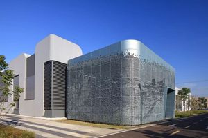 Panneaux de mur-rideau en aluminium modernes, surface anodisée, anti-corrosion, pour applications extérieures de bâtiments - Product Image 4