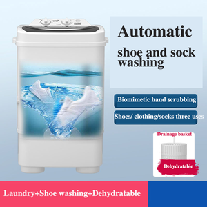 Lavadora de ropa con pulsador de seguridad rápida, lavadora de zapatos para niños y adultos de carga superior a la venta - Product Image 3