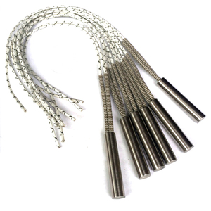 Calentador de Cartucho Industrial de 220v, Elemento Calefactor de Cabezal Único de 300 Vatios para Secadores de Pellets de Plástico - Product Image 2