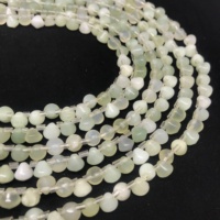 Haute qualité naturel vert gemme chinois Newmountain Jade goutte d'eau perles de pierre pour bijoux bricolage boucles d'oreilles Bracelet collier
